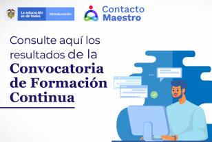Banner de resultados de convocatoria