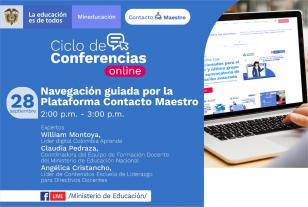 Banner de invitación al webinar del 28 de septiembre de 2020