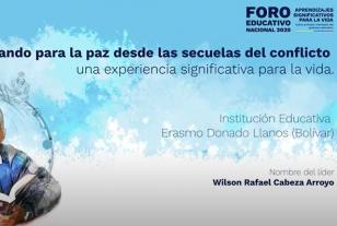 Educando para la paz