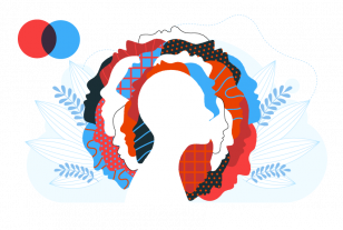 Ilustración mente diversa