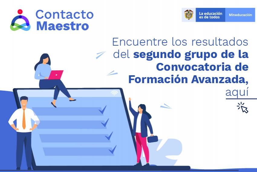 Banner de resultados de convocatoria