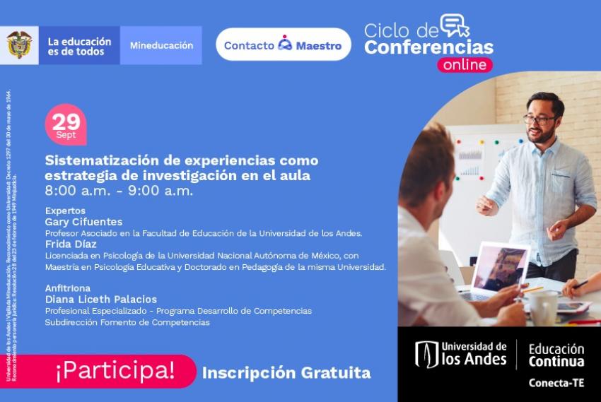 Banner de invitación al webinar del 29 de septiembre de 2020