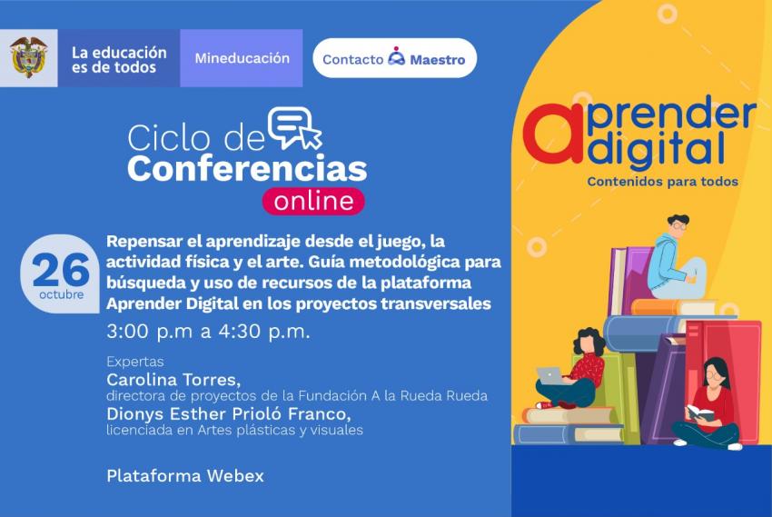 Banner de invitación al webinar del 26 de octubre de 2020