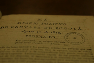 Un folio antiguo.