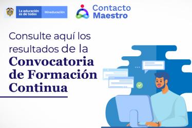 Banner de resultados de convocatoria