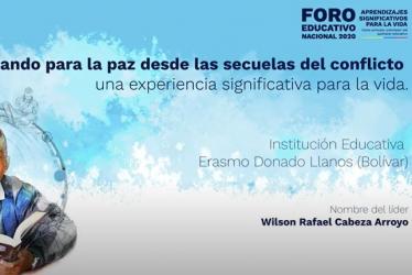 Educando para la paz
